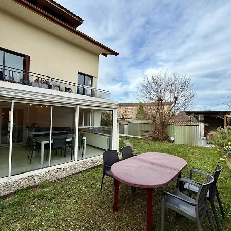 아파트 T3 Avec Jardin & Veranda Ideal Famille 또농-레-방
